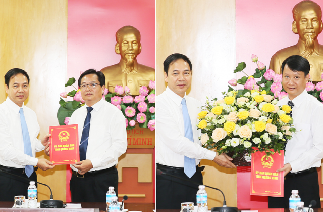 Quảng Ninh có tân GĐ và Phó GĐ sở Tài Chính