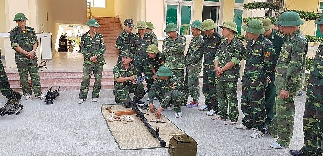 Hình ảnh Bộ đội Biên phòng Hà Tĩnh ra quân huấn luyện
