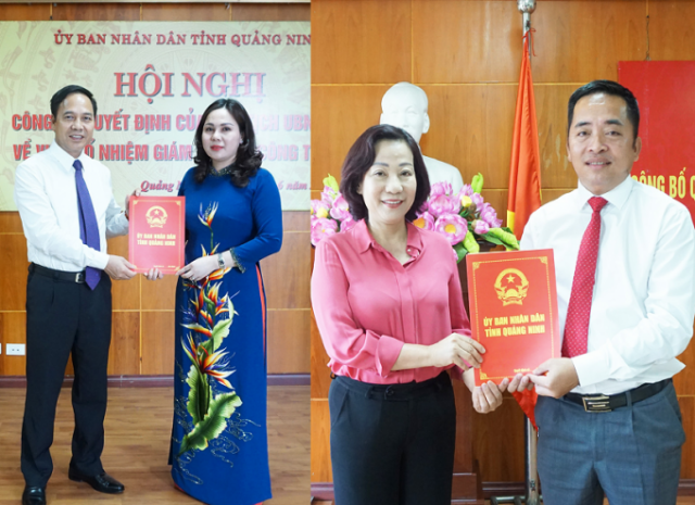 Quảng Ninh: Sở Công thương và Sở Văn hóa Thể thao có tân Giám đốc và Phó giám đốc