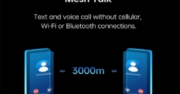 Gọi điện, nhắn tin trong 3km không cần mạng di động, Wi-Fi hoặc Bluetooth