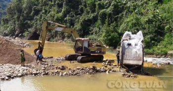 Thừa Thiên - Huế: Ngổn ngang tình trạng khai thác cát trái phép ở suối A Lin