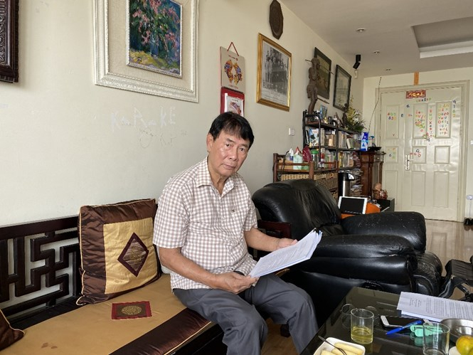Ông Trần Tấn Hiệp bày tỏ sự bức xúc trước hành động vô trách nhiệm, có dấu hiệu cố ý làm trái, lạm quyền của Cơ quan Thi hành án dân sự Thành phố Hà Nội và UBND quận Tây Hồ.