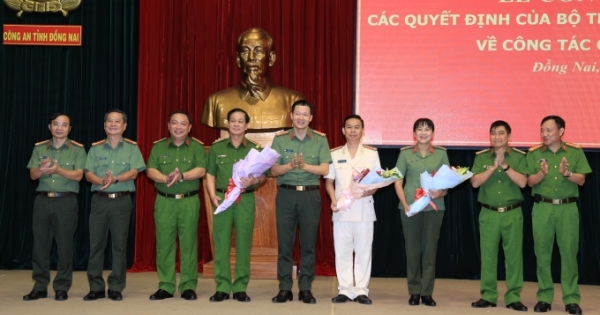 Bổ nhiệm Đại tá Trần Tiến Đạt làm Phó Giám đốc Công an tỉnh Đồng Nai