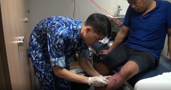 Bà Rịa - Vũng Tàu: Lực lượng Cảnh sát biển vùng 3 cứu nạn thành công 4 thuyền viên trên biển
