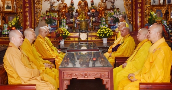 Hơn 30 hành giả tu học ba tháng tại chùa Quán Sứ nhân mùa an cư kiết hạ