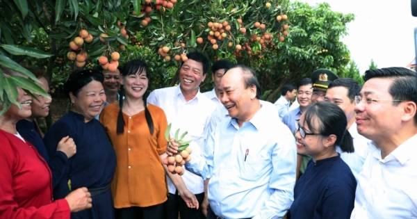 Thủ tướng Nguyễn Xuân Phúc: "Bắc Giang là một tỉnh đoàn kết, thống nhất, trên dưới một lòng"