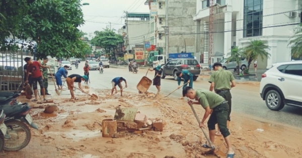 Hà Giang: Mưa lớn gây thiệt hại hàng tỷ đồng, dự án khu đô thị mới Hà Sơn lại vỡ đập giữ nước