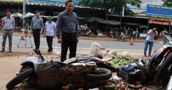 Tài xế xe tải khai gì trong vụ tai nạn liên hoàn khiến 5 người tử vong ở Đắk Nông?