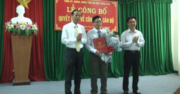 Bầu bổ sung ông Trần Thanh Dũng làm Phó Chủ tịch UBND TP Bà Rịa