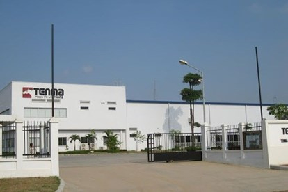 Trụ sở Công ty Tenma Việt Nam tại Khu Công nghiệp Quế Võ, tỉnh Bắc Ninh. Ảnh TTTĐ.