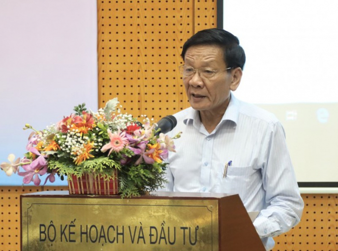 TS Nguyễn Anh Tuấn, Tổng biên tập Tạp chí Nhà đầu tư, phát biểu tại hội thảo.