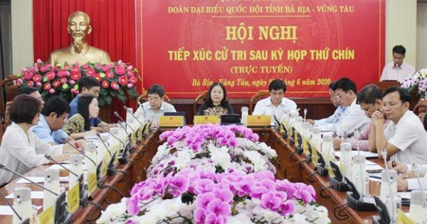 Bà Rịa – Vũng Tàu tiếp xúc cử tri sau Kỳ họp thứ 9, Quốc hội khóa XIV