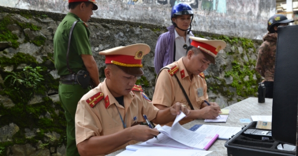 CSGT huyện Bắc Quang tuyên truyền, xử lý hơn 1,2 nghìn trường hợp vi phạm