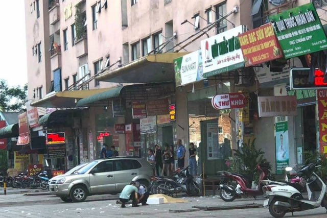 Hà Nội: Một phụ nữ tử vong do rơi từ trên tầng cao của tòa nhà chung cư