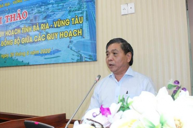 Phó Chủ tịch UBND tỉnh Lê Tuấn Quốc phát biểu khai mạc Hội thảo