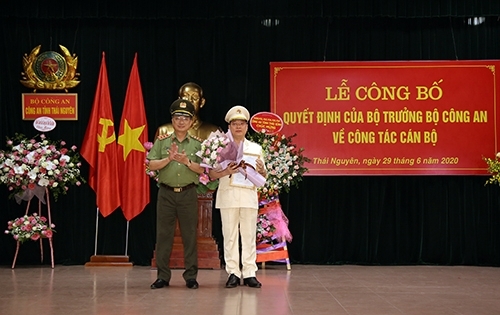 Thái Nguyên có tân giám đốc Công an tỉnh