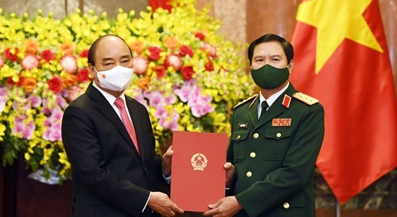 Thượng tướng Nguyễn Tân Cương được bổ nhiệm giữ chức Tổng Tham mưu trưởng Quân đội Nhân dân Việt Nam