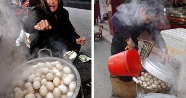Món ăn độc, lạ chỉ có tại Trung Quốc: Trứng luộc trong nước tiểu