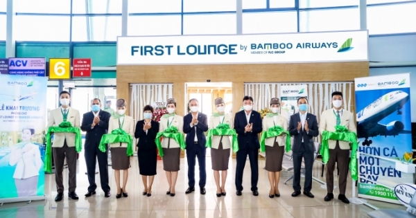Sân bay Phù Cát có Phòng chờ Thương gia tư nhân đầu tiên do Bamboo Airways khai thác
