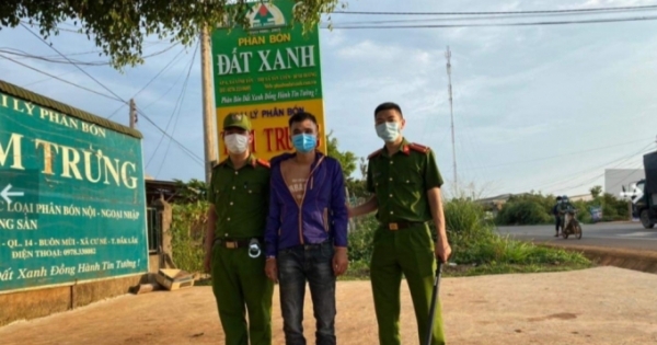 Đắk Lắk: Bực tức vì bị phạt vi phạm giao thông đối tượng cầm dao đi cướp