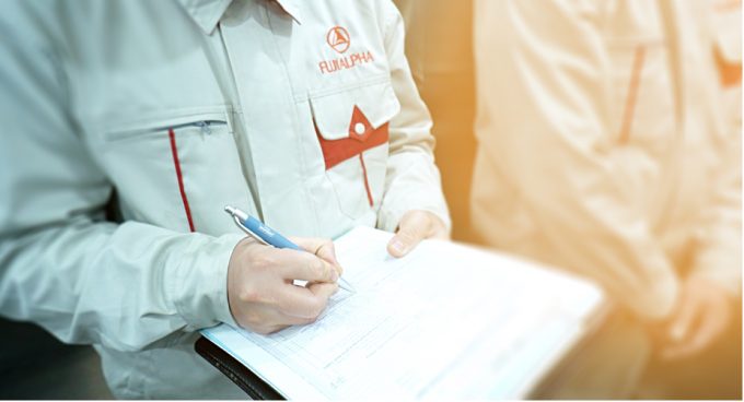 Quy trình bảo trì của FUJIALPHA được kiểm tra, giám sát chất lượng chặt chẽ theo quy trình quốc tế