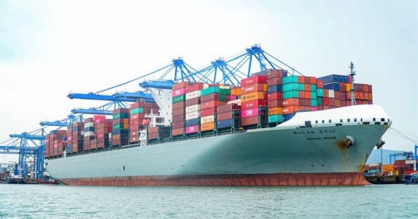 Cảng Quốc tế Tân cảng - Cái Mép lập kỷ lục mới về sản lượng xếp dỡ