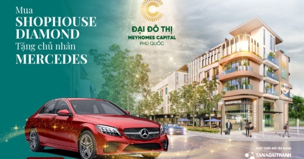 Meyhomes Capital Phú Quốc tặng khách hàng xe Mercedes C180