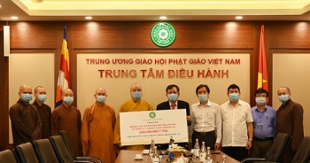 Giáo hội Phật Giáo Việt Nam trao tặng 2.000 bộ kit thử Covid-19 cho Nepal