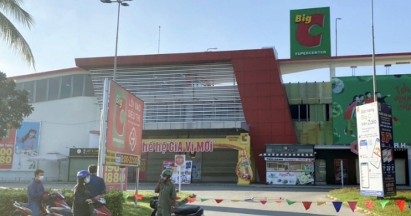 Phong tỏa khu vực siêu thị Big C Đồng Nai do liên quan đến ca nhiễm COVID-19