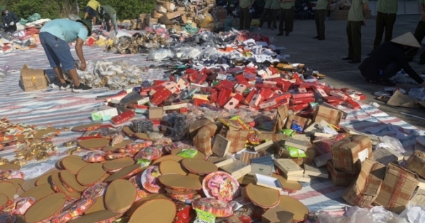 Quảng Ninh tiêu hủy tang vật vi phạm hành chính đợt một gần 6 tỷ đồng