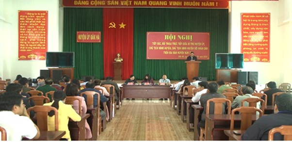 Kon Tum: Công tác đối thoại, tiếp dân và giải quyết đơn khiếu nại của công dân ở huyện Đăk Hà