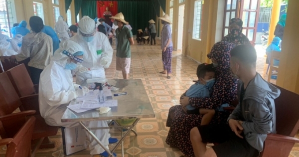 Hải Phòng: Khẩn trương lấy mẫu xét nghiệm cho trên 38 vạn dân tại huyện Vĩnh Bảo