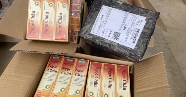 Hơn 1.600 hộp kem đánh răng giả mạo nhãn hiệu Ngọc Châu bị thu giữ