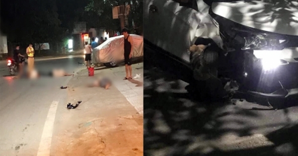 Hà Giang: Xe máy va chạm với ô tô khiến 3 người thương vong