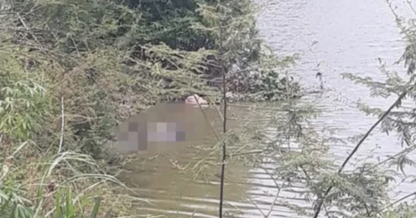 Phát hiện thi thể người đàn ông nằm ngửa trên mặt nước