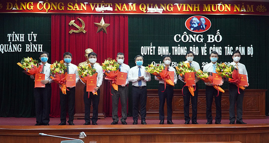 Giám đốc Sở TNMT Quảng Bình được điều động giữ chức Bí thư Đảng ủy Khối Doanh nghiệp tỉnh