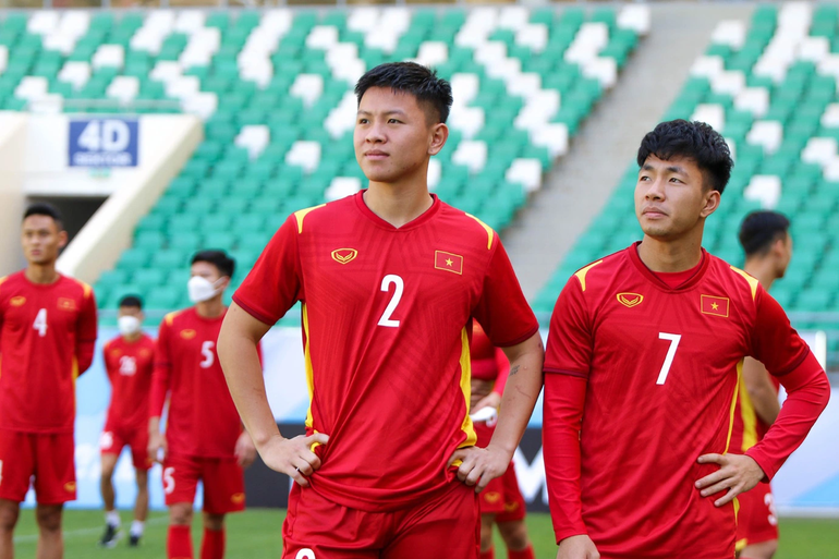 U23 Việt Nam khó khăn về lực lượng trước trận đấu với U23 Thái Lan (Ảnh: VFF).