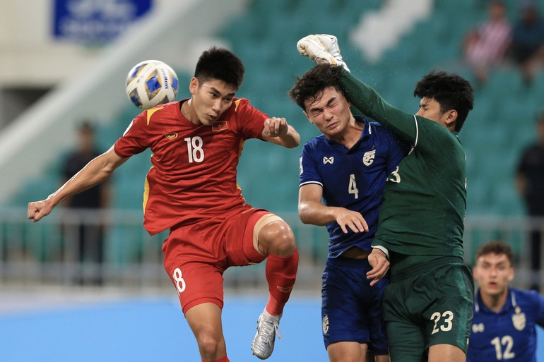 U23 Việt Nam hòa đáng tiếc trước U23 Thái Lan (Ảnh: Tuấn Duy).
