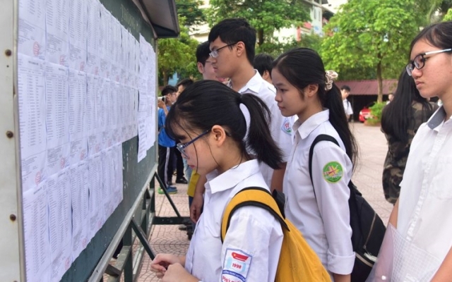 Hà Nội: Quận Ba Đình có 8 điểm thi vào lớp 10 THPT