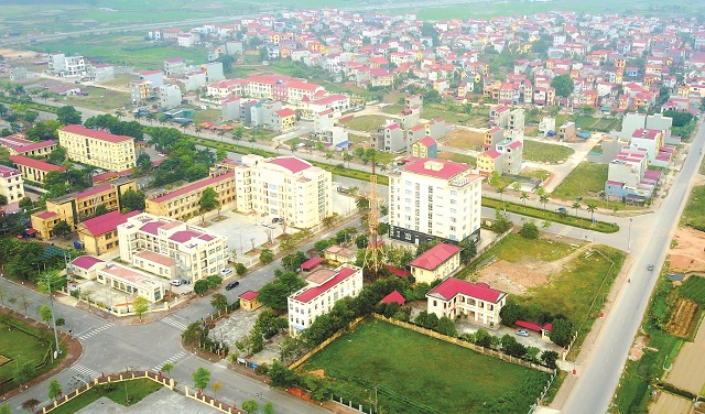 Một góc của huyện Mê Linh (Ảnh: Kinh tế đô thị)