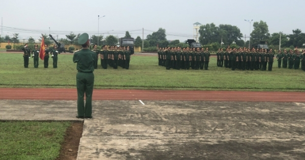Lữ đoàn Pháo binh 96 tổ chức Lễ tuyên thệ chiến sĩ mới năm 2022