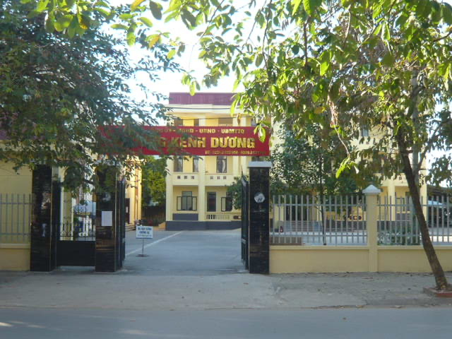 Trụ sở UBND phường Kênh Dương, quận Lê Chân.