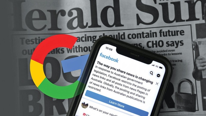 Cách đây một năm, để thể hiện phản đối luật buộc Facebook và Google phải thương lượng và trả tiền cho các đơn vị báo chí đối với các nội dung được chia sẻ qua các nền tảng này, Facebook đã chặn tất cả tài khoản của các cơ quan báo chí Australia