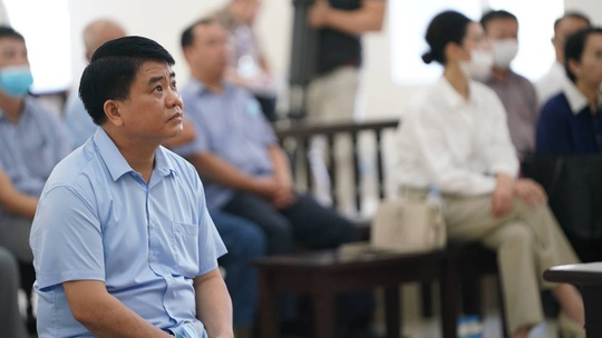 Ông Nguyễn Đức Chung tại phiên tòa.
