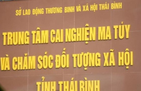 Trung tâm Cai nghiện ma túy và Chăm sóc đối tượng xã hội tỉnh Thái Bình.
