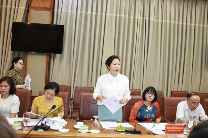 Phó Cục trưởng Cục QLXLVPHC và TDTHPL Nguyễn Thanh Hà đưa ra một số câu hỏi đối với BHXN.