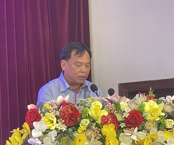 Ông Võ Tấn Đức, tỉnh Uỷ viên, Phó Chủ tịch UBND tỉnh Đồng Nai phát biểu
