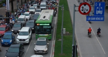 Hà Nội đề xuất thêm phương tiện đi chung làn với buýt BRT