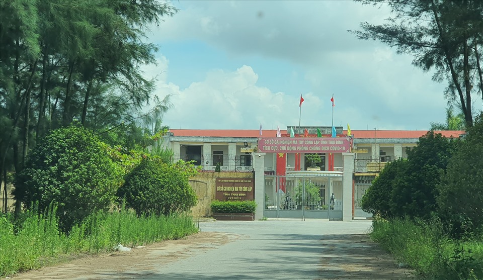 Cơ sở cai nghiện ma túy công lập tỉnh Thái Bình (Cơ sở 1). Ảnh: T.D