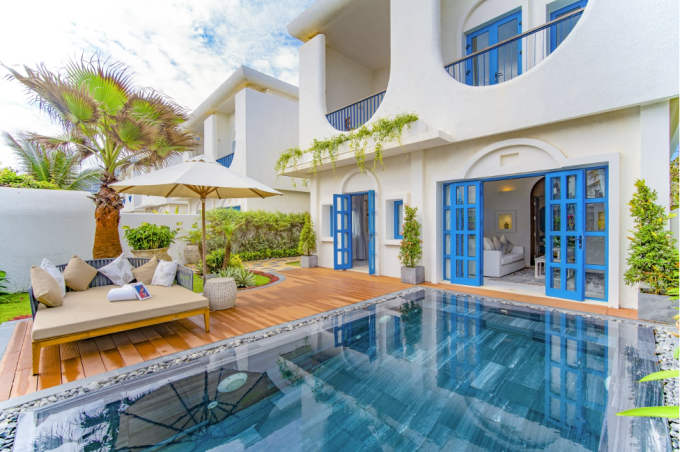 Phong cách thiết kế đậm chất Địa Trung Hải tại biệt thự Cam Ranh Bay Hotels &amp;amp; Resorts